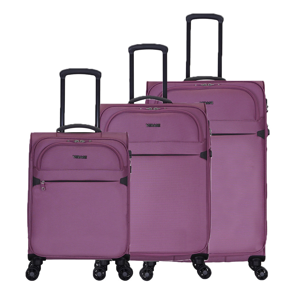 Verage Flight III Spinner Luggage 3 Piece Set (18.5" + 24" + 28")